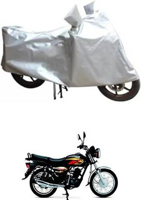 A+ RAIN PROOF Two Wheeler Cover for TVS(Max 4R, Silver)