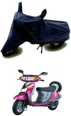 A+ RAIN PROOF Two Wheeler Cover for Kinetic(Blue)