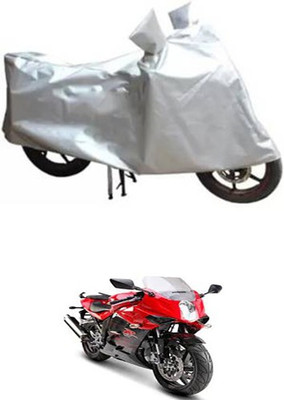 A+ RAIN PROOF Two Wheeler Cover for Hyosung(Silver)
