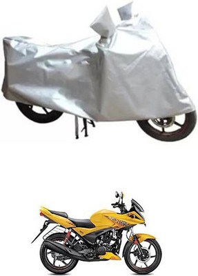 A+ RAIN PROOF Two Wheeler Cover for Hero(Ignitor, Silver)