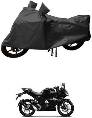 A+ RAIN PROOF Two Wheeler Cover for Suzuki(Grey)