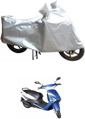 A+ RAIN PROOF Two Wheeler Cover for Indus(Yo Xplor, Silver)