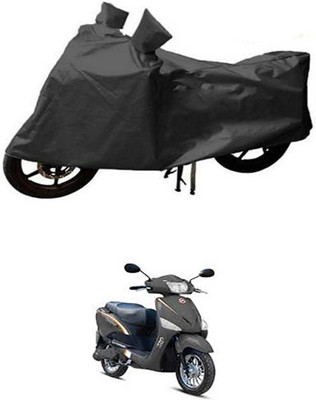 A+ RAIN PROOF Two Wheeler Cover for Hero(Electric Optima, Grey)