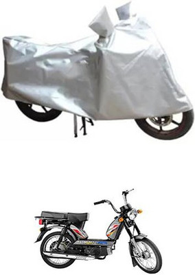 A+ RAIN PROOF Two Wheeler Cover for TVS(Heavy Duty Super XL, Silver)
