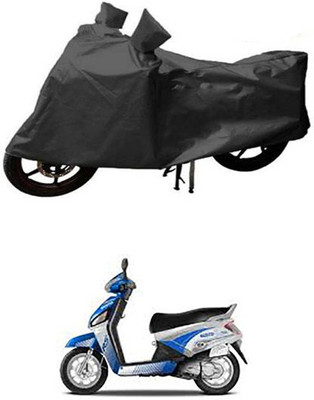 A+ RAIN PROOF Two Wheeler Cover for Mahindra(Grey)