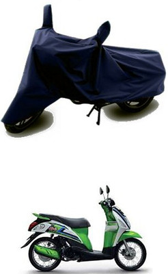 A+ RAIN PROOF Two Wheeler Cover for Suzuki(Let's, Blue)