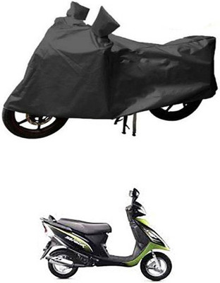 A+ RAIN PROOF Two Wheeler Cover for TVS(Scooty Streak, Grey)