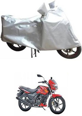 A+ RAIN PROOF Two Wheeler Cover for TVS(Silver)