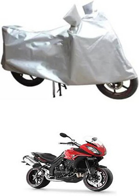 A+ RAIN PROOF Two Wheeler Cover for Triumph(Silver)