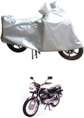 A+ RAIN PROOF Two Wheeler Cover for Suzuki(Silver)