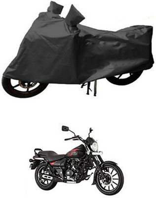 A+ RAIN PROOF Two Wheeler Cover for Bajaj(Avenger 220 Street, Grey)