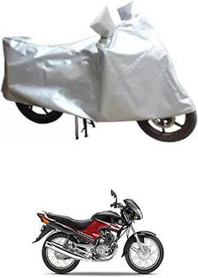 A+ RAIN PROOF Two Wheeler Cover for Yamaha(Gladiator, Silver)