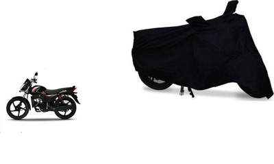 JVBRANGI Waterproof Two Wheeler Cover for Mahindra(Pantero, Black)