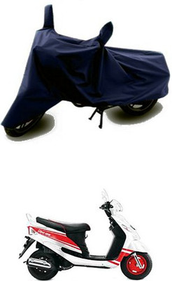 A+ RAIN PROOF Two Wheeler Cover for Mahindra(Blue)