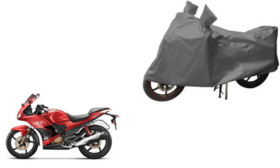JVBRANGI Waterproof Two Wheeler Cover for Hero(Karizma ZMR, Grey)