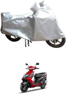 A+ RAIN PROOF Two Wheeler Cover for Ampere(Silver)