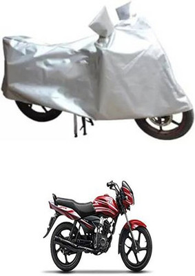 A+ RAIN PROOF Two Wheeler Cover for TVS(Jive, Silver)