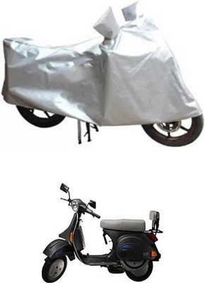 A+ RAIN PROOF Two Wheeler Cover for LML(Silver)