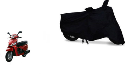RPSENTTERPR Waterproof Two Wheeler Cover for Mahindra(Gusto, Black)