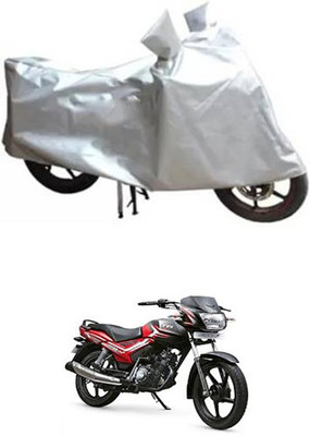 A+ RAIN PROOF Two Wheeler Cover for TVS(Silver)