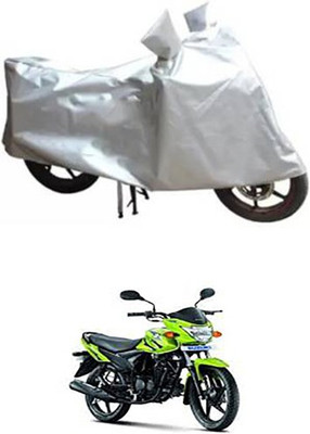 Royalrich Two Wheeler Cover for Suzuki(Hayate, Silver)
