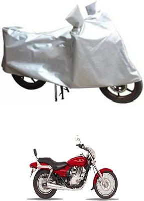 A+ RAIN PROOF Two Wheeler Cover for Bajaj(Enticer, Silver)