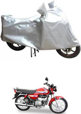 A+ RAIN PROOF Two Wheeler Cover for Hero(CD Dawn, Silver)