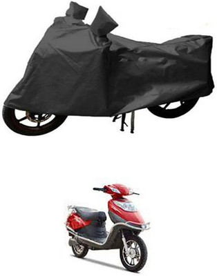 A+ RAIN PROOF Two Wheeler Cover for Hero(Electric, Black)