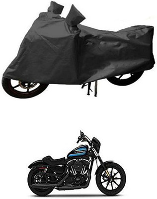 A+ RAIN PROOF Two Wheeler Cover for Harley Davidson(Black)