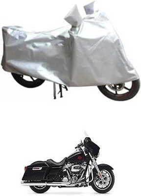 A+ RAIN PROOF Two Wheeler Cover for Harley Davidson(Silver)