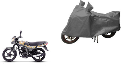 RPSENTTERPR Waterproof Two Wheeler Cover for Bajaj(CT100, Grey)