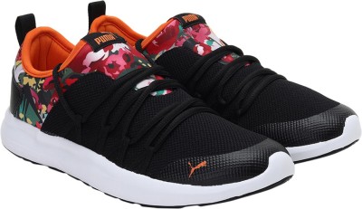 PUMA Floral IDP Running Shoes For Women (Black)