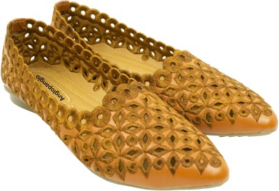 ANGLOPANGLO Aubree - Tan Bellies For Women(Tan , 3)