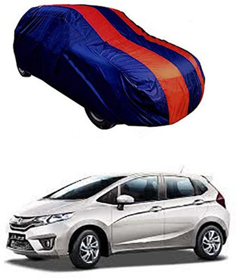 MotohunK Car Cover For Honda Jazz (Without Mirror Pockets)(Red, Blue)