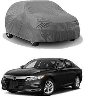 MotohunK Car Cover For Honda City i-Dtec (Without Mirror Pockets)(Grey)