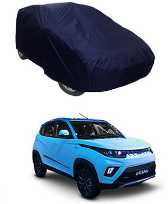 MotohunK Car Cover For Mahindra Universal For Car (Without Mirror Pockets)(Blue)