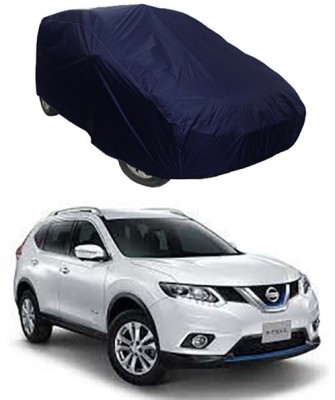 Royalrich Car Cover For Nissan Universal For Car (Without Mirror Pockets)(Blue)