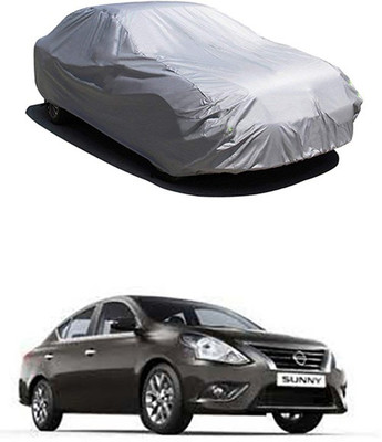 Royalrich Car Cover For Nissan Sunny (Without Mirror Pockets)(Silver)