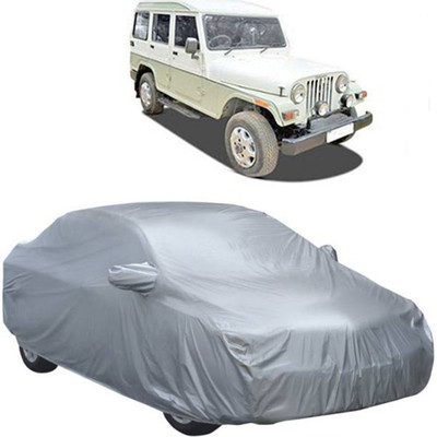 RPSENTTERPR Car Cover For Mahindra Marazzo (With Mirror Pockets)(Silver, For 2020 Models)