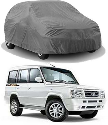MotohunK Car Cover For Tata Sumo Gold (Without Mirror Pockets)(Grey)