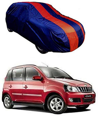 Royalrich Car Cover For Mahindra Quanto (Without Mirror Pockets)(Red, Blue)