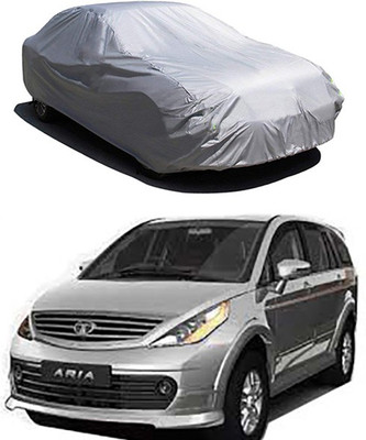 Royalrich Car Cover For Tata Aria (Without Mirror Pockets)(Silver)