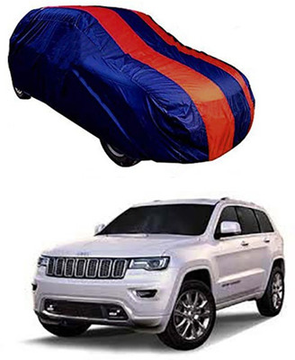 Royalrich Car Cover For Mahindra Jeep (Without Mirror Pockets)(Red, Blue)