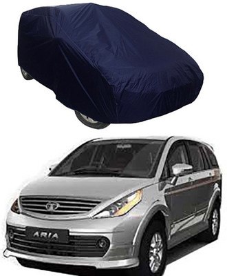 MotohunK Car Cover For Tata Aria (Without Mirror Pockets)(Blue)