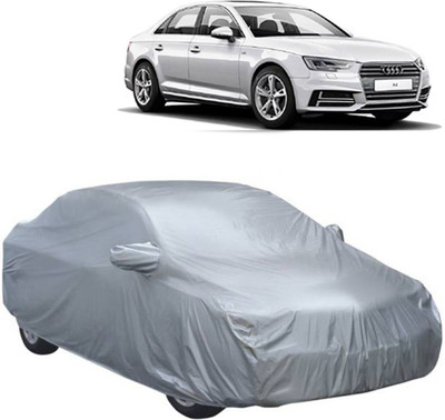 RPSENTTERPR Car Cover For Audi A4 (With Mirror Pockets)(Silver, For 2020 Models)