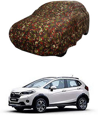 MotohunK Car Cover For Honda WRV (Without Mirror Pockets)(Multicolor)