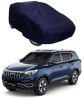 MotohunK Car Cover For Mahindra Universal For Car (Without Mirror Pockets)(Blue)