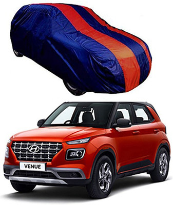 MotohunK Car Cover For Hyundai Venue (Without Mirror Pockets)(Red, Blue)