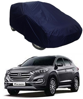 MotohunK Car Cover For Hyundai Tucson (Without Mirror Pockets)(Blue)