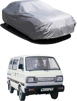 Kuchipudi Car Cover For Maruti Suzuki Omni (Without Mirror Pockets)(Silver)